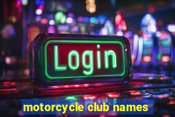 motorcycle club names