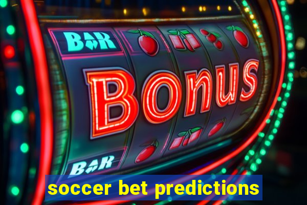 soccer bet predictions