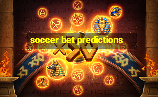 soccer bet predictions