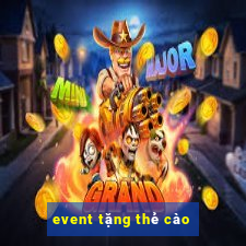 event tặng thẻ cào