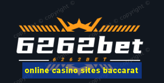 online casino sites baccarat