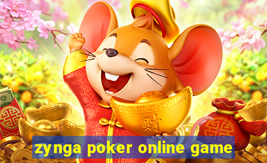 zynga poker online game