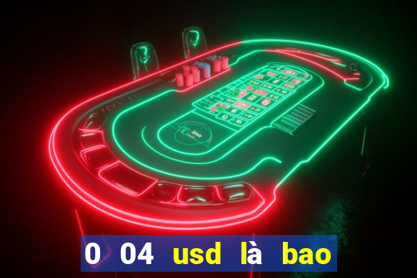 0 04 usd là bao nhiêu tiền việt nam