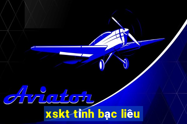 xskt tỉnh bạc liêu