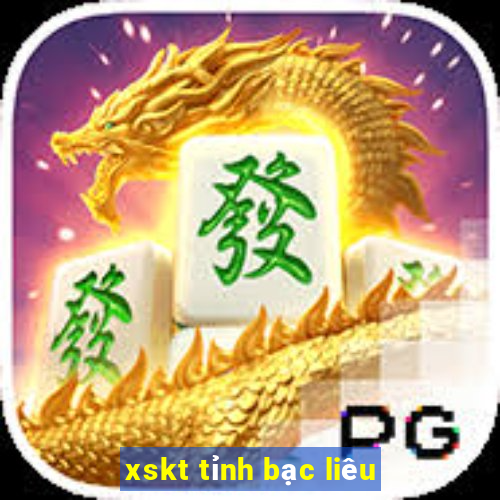 xskt tỉnh bạc liêu