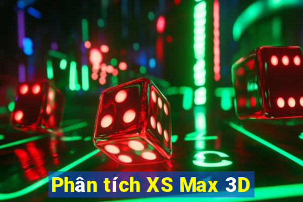 Phân tích XS Max 3D