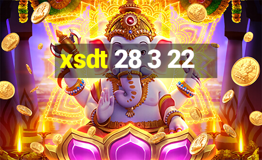 xsdt 28 3 22