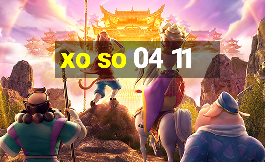 xo so 04 11