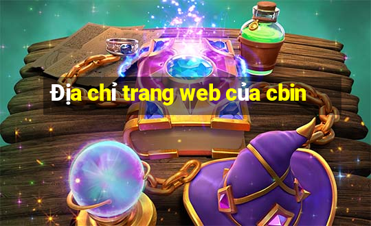 Địa chỉ trang web của cbin