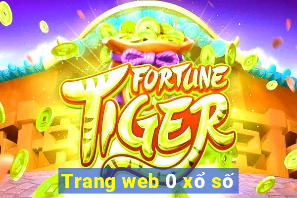 Trang web 0 xổ số