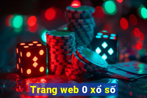 Trang web 0 xổ số