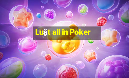 Luật all in Poker