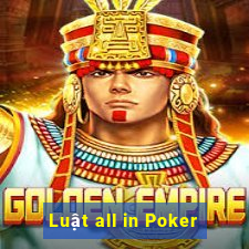 Luật all in Poker