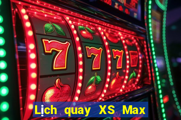 Lịch quay XS Max 4D ngày 28