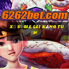 xổ số gia lai hàng tuần