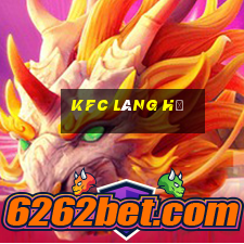 kfc láng hạ