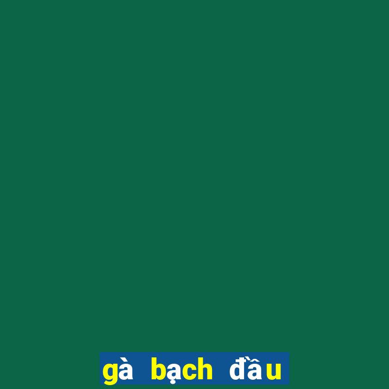 gà bạch đầu chỉ 2 chân