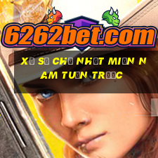 xổ số chủ nhật miền nam tuần trước