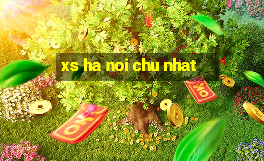 xs ha noi chu nhat