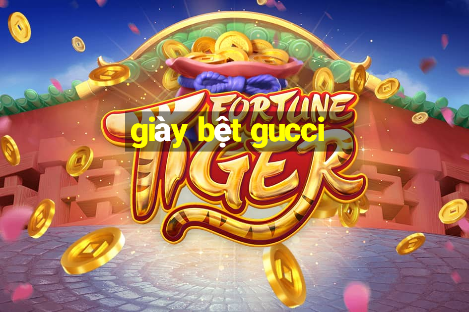 giày bệt gucci