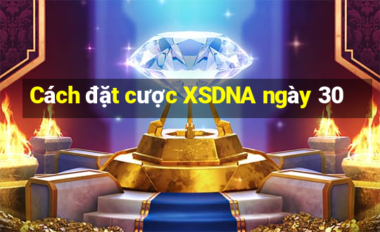 Cách đặt cược XSDNA ngày 30