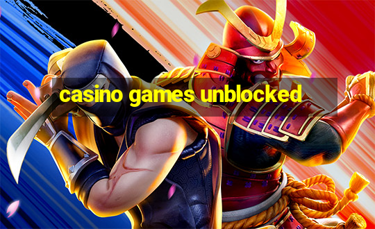 casino games unblocked