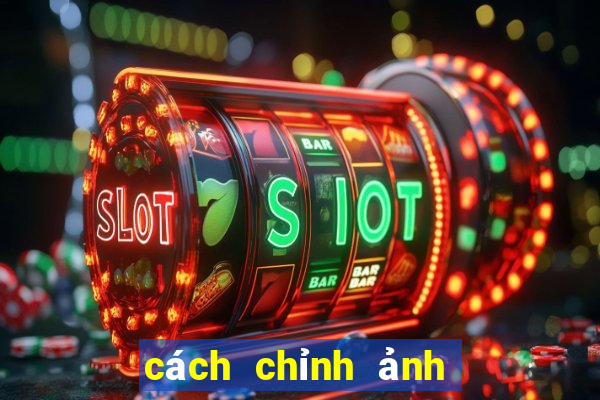 cách chỉnh ảnh tóc bết