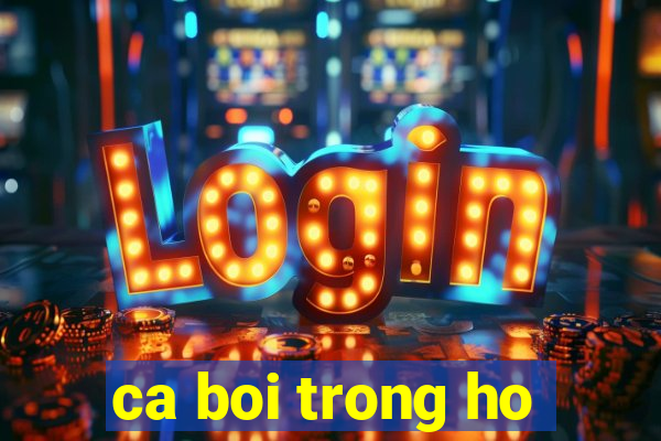 ca boi trong ho