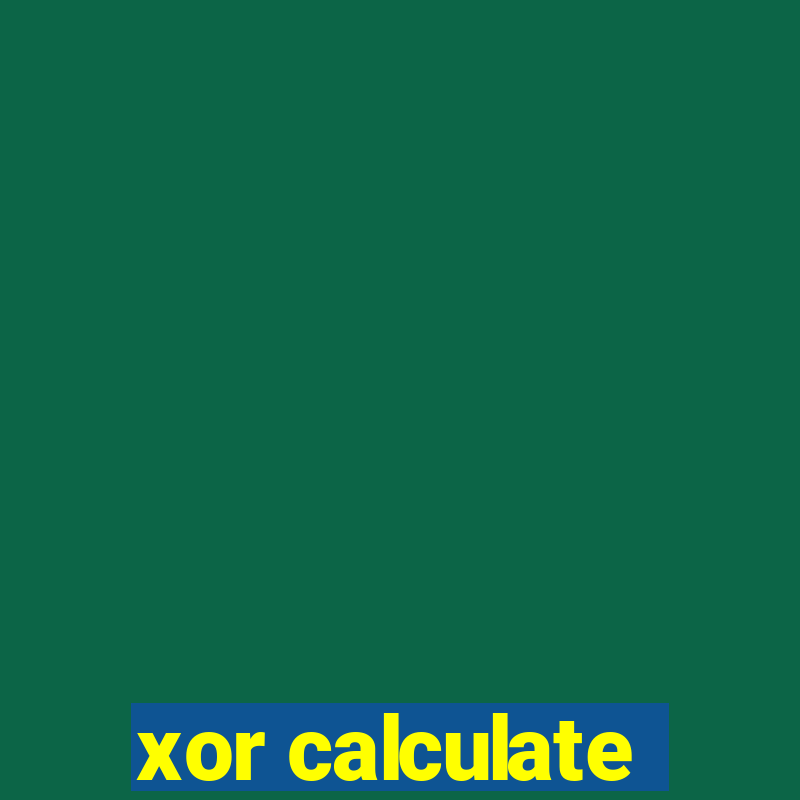 xor calculate