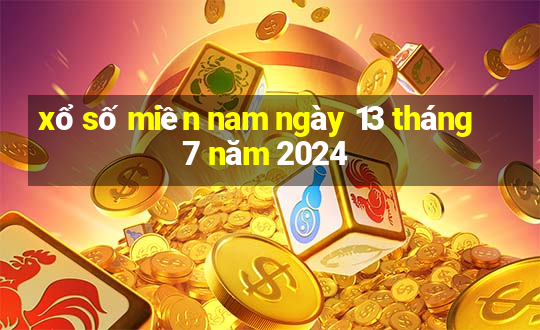 xổ số miền nam ngày 13 tháng 7 năm 2024