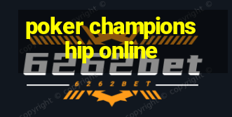 poker championship online