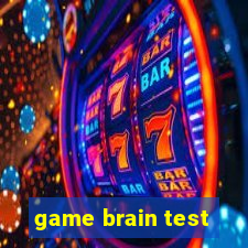 game brain test