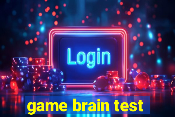 game brain test