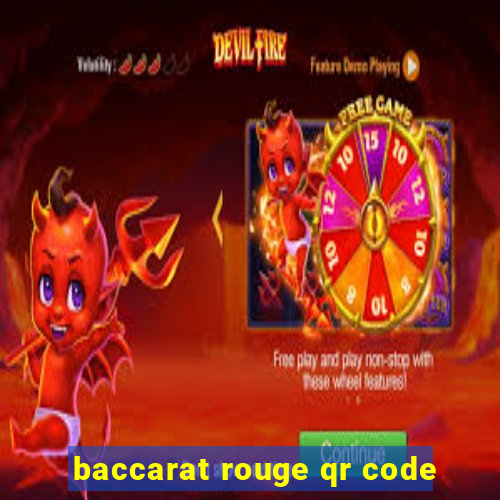 baccarat rouge qr code