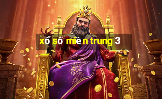 xổ số miền trung 3