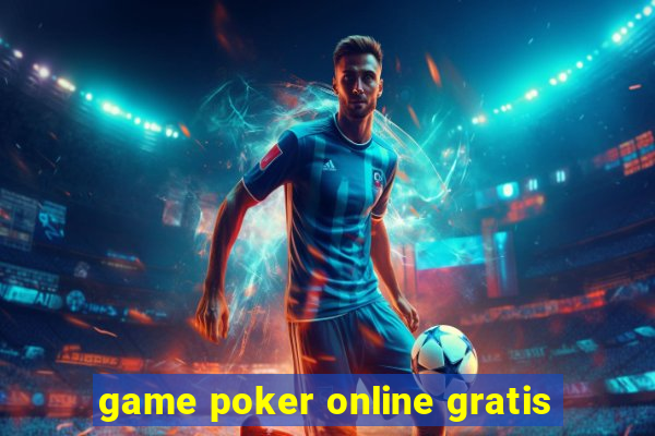 game poker online gratis