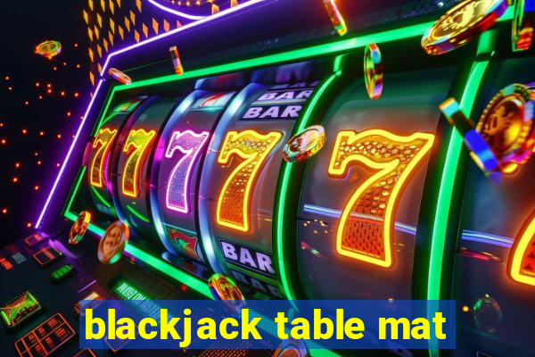 blackjack table mat