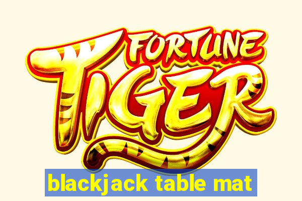 blackjack table mat