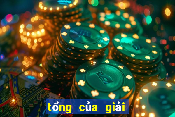 tổng của giải đặc biệt