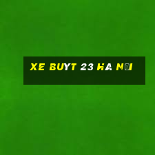 xe buýt 23 hà nội