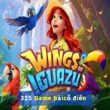 325 Game bàicổ điển