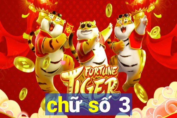 chữ số 3