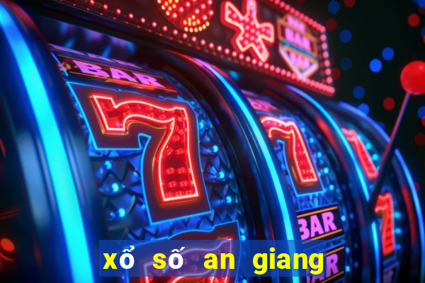 xổ số an giang ngày 8 tháng 4