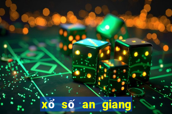 xổ số an giang ngày 8 tháng 4