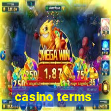 casino terms