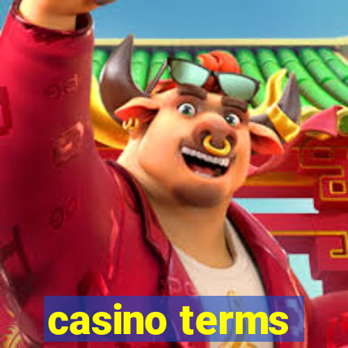 casino terms