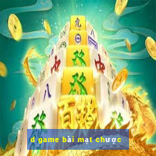 d game bài mạt chược