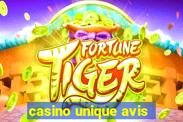 casino unique avis