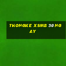 thongke xsmb 30 ngay