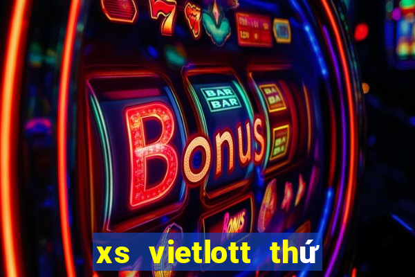 xs vietlott thứ 7 hàng tuần